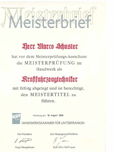Meisterbrief